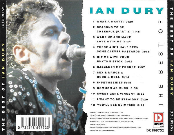 Ian Dury : The Best Of Ian Dury (CD, Comp)
