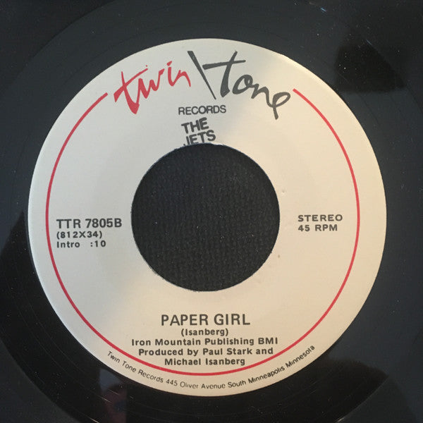 The Jets (9) : Lover Boy / Paper Girl (7", Single)