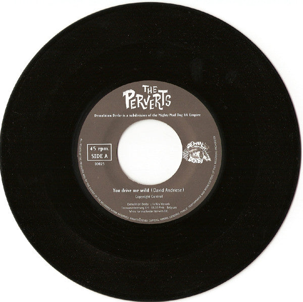 The Perverts : For Perverts Only... (7")