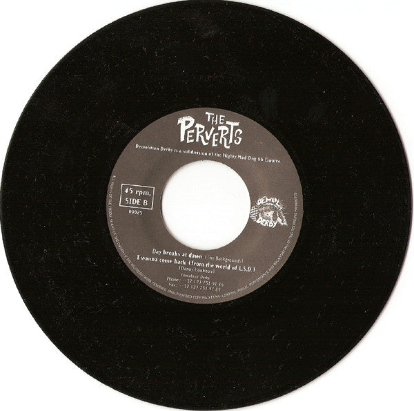 The Perverts : For Perverts Only... (7")