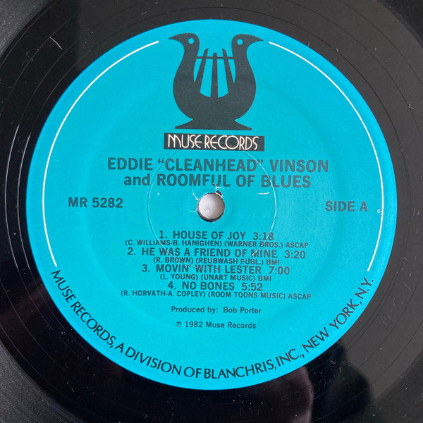 Eddie "Cleanhead" Vinson / Roomful Of Blues : Eddie 'Cleanhead' Vinson & Roomful Of Blues (LP, Album)