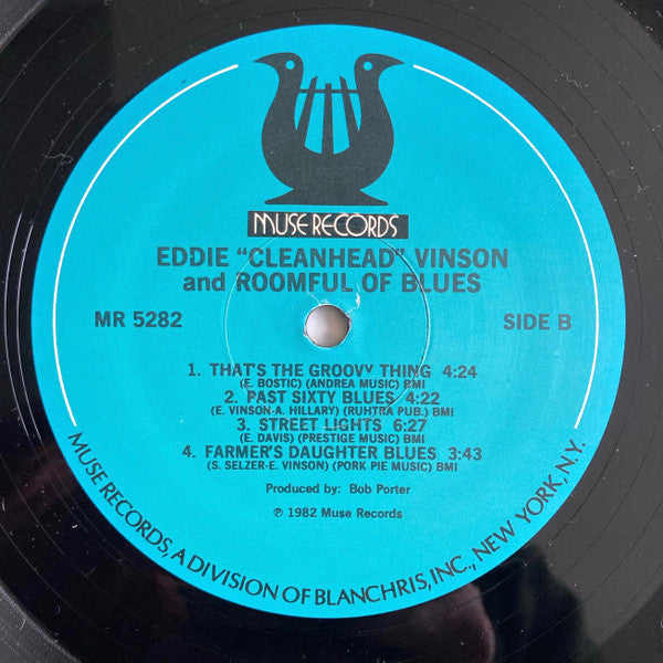 Eddie "Cleanhead" Vinson / Roomful Of Blues : Eddie 'Cleanhead' Vinson & Roomful Of Blues (LP, Album)