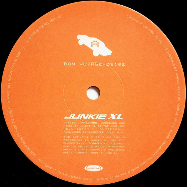 Junkie XL : Bon Voyage / Power Of Big Slacks (12")