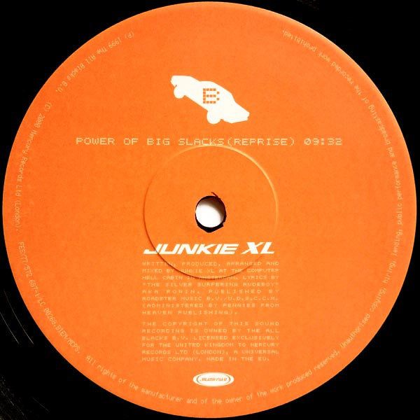 Junkie XL : Bon Voyage / Power Of Big Slacks (12")
