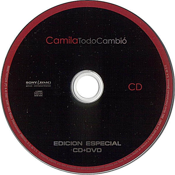 Camila : Todo Cambió (CD, Album + DVD-V + S/Edition)