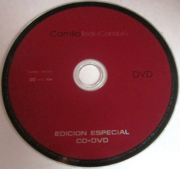 Camila : Todo Cambió (CD, Album + DVD-V + S/Edition)