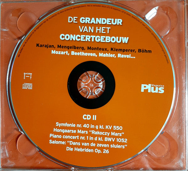 Concertgebouworkest : De Grandeur van Het Concertgebouworkest (2xCD, Mono)