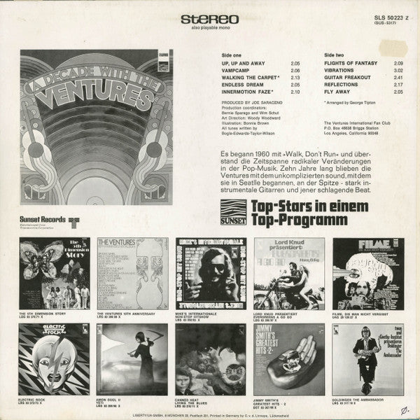 The Ventures : A Decade With The Ventures (LP, Comp)