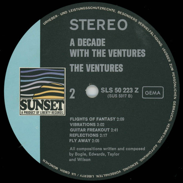The Ventures : A Decade With The Ventures (LP, Comp)