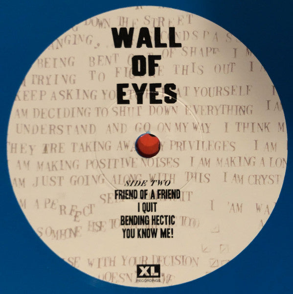 The Smile (5) : Wall Of Eyes (LP, Album, Ltd, Blu)