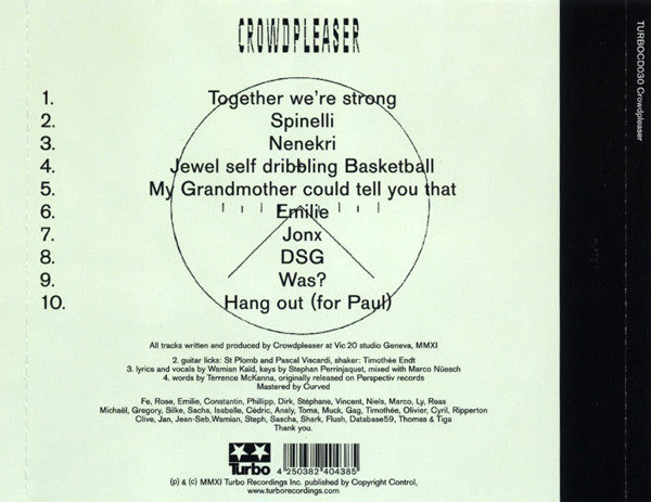 Crowdpleaser : Crowdpleaser (CD, Album)