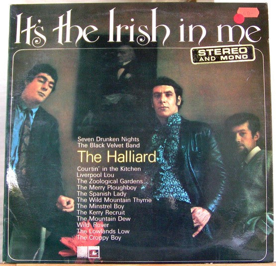 The Halliard : It's The Irish In Me (LP, Album)