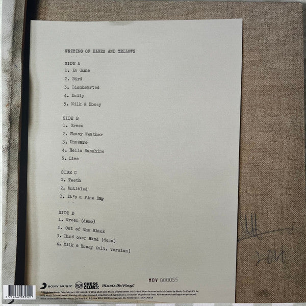 Billie Marten : Writing Of Blues And Yellow (Deluxe Album) (2xLP, Dlx, Ltd, Num, Blu)