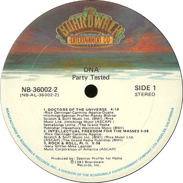 DNA (22) : Party Tested (LP, Album)