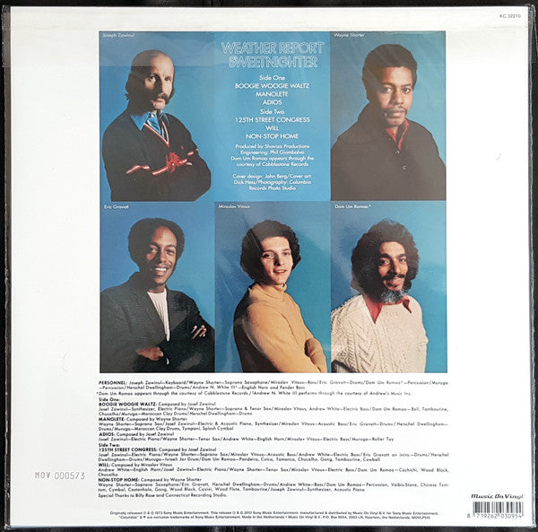 Weather Report : Sweetnighter (LP, Album, Ltd, Num, RE, Red)