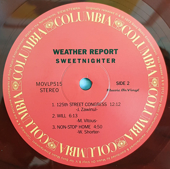 Weather Report : Sweetnighter (LP, Album, Ltd, Num, RE, Red)