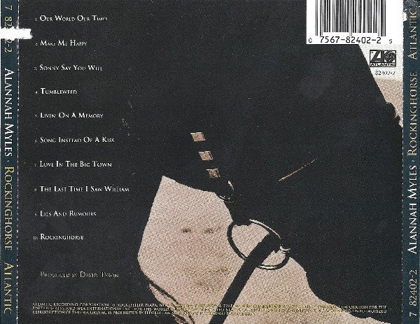 Alannah Myles : Rockinghorse (CD, Album)