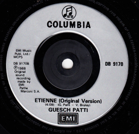 Guesch Patti : Let Be Must The Queen (7", Single, Sil)