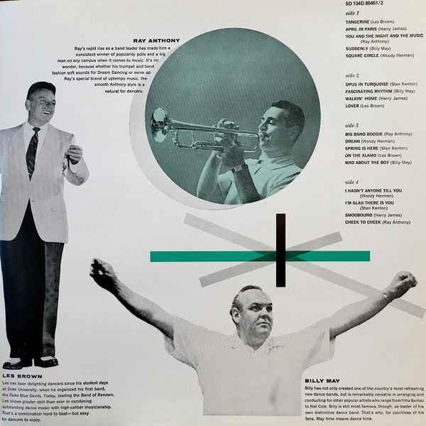 Various : Dance To The Bands! (2xLP, Album, Mono)