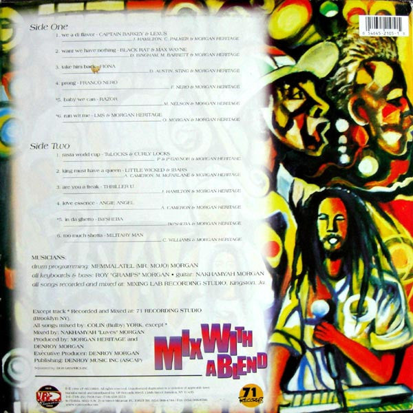 Various : Mix With A Blend (LP, Comp)