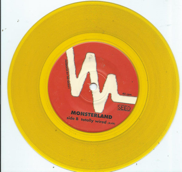 Monsterland : Insulation / Totally Wired (7", Single, Ltd, Num, Gol)