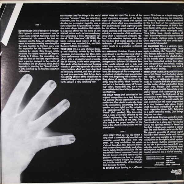 Dick Hyman : The Sensuous Piano Of Dick Hyman (LP, Album, Gat)