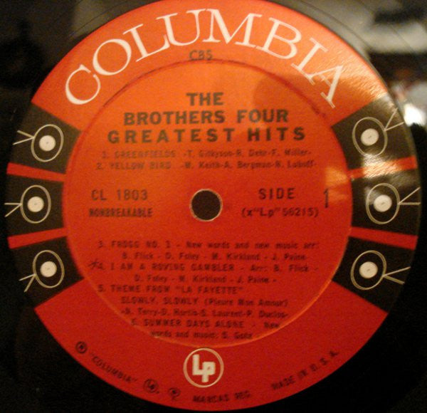 The Brothers Four : Greatest Hits (LP, Comp, Mono)