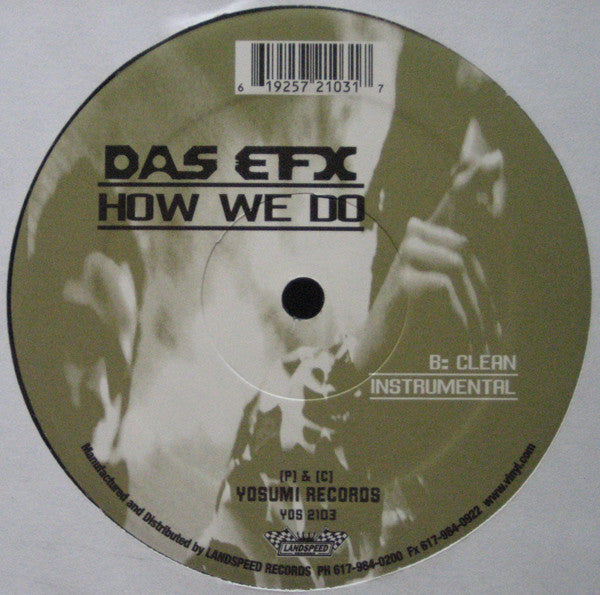 Das EFX : How We Do (12")
