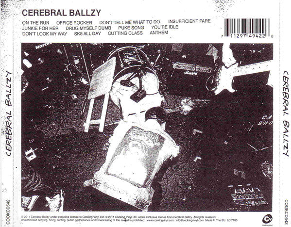 Cerebral Ballzy : Cerebral Ballzy (CD, Album)
