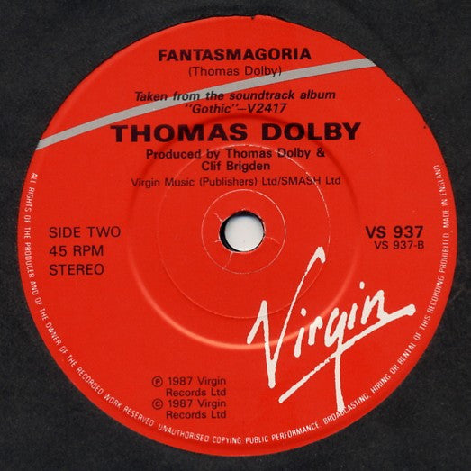 Screamin' Lord Byron featuring Thomas Dolby and Timothy Spall : The Devil Is An Englishman (7", Single)