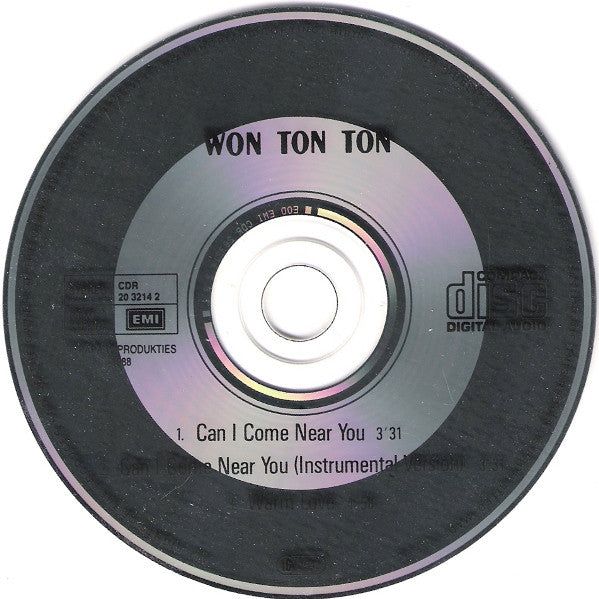 Won Ton Ton : Can I Come Near You (CD, Maxi, Car)