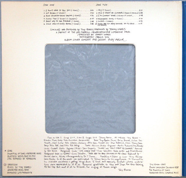 Richard Harris : Slides (LP, Album, Roc)