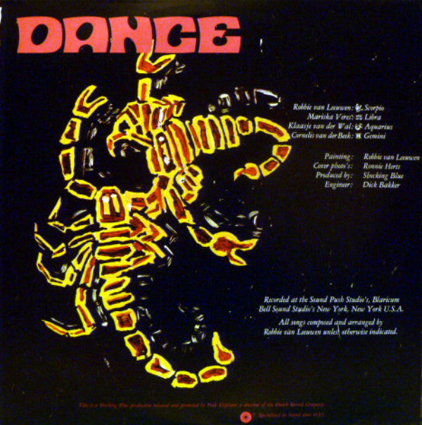 Shocking Blue : Scorpio's Dance (LP, Album, Pin)