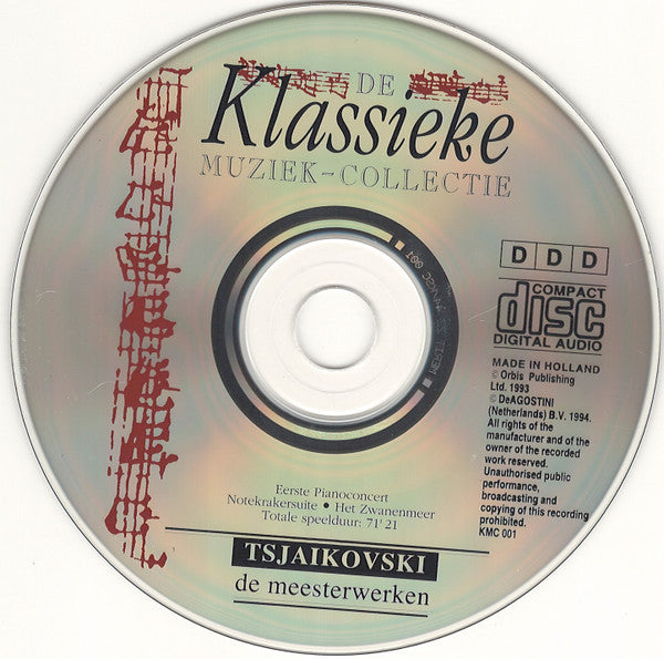 Pyotr Ilyich Tchaikovsky : De Meesterwerken (CD, Comp)