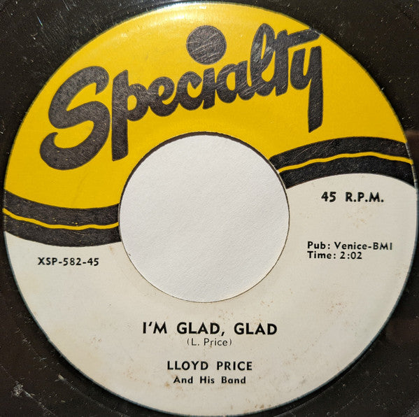 Lloyd Price & His Band : Forgive Me, Clawdy (7")