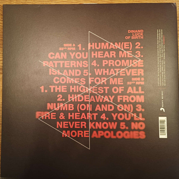 Dinand Woesthoff : Luck of Birth (LP, Album, Cle)