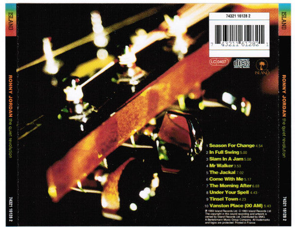 Ronny Jordan : The Quiet Revolution (CD, Album)