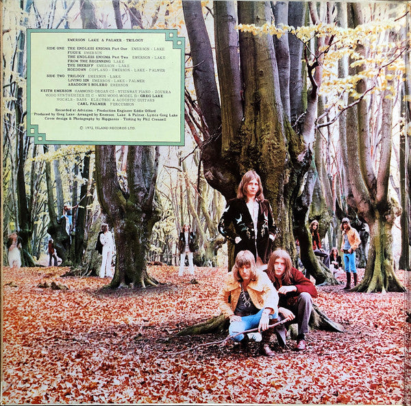 Emerson, Lake & Palmer : Trilogy (LP, Album, Gat)