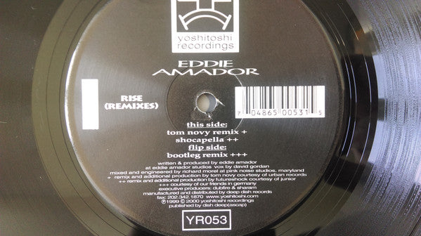 Eddie Amador : Rise (Remixes) (2x12")