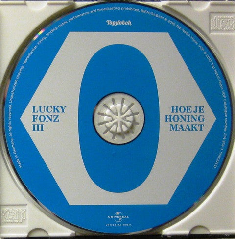 Lucky Fonz III : Hoe Je Honing Maakt (CD, Album)