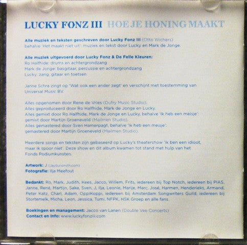 Lucky Fonz III : Hoe Je Honing Maakt (CD, Album)