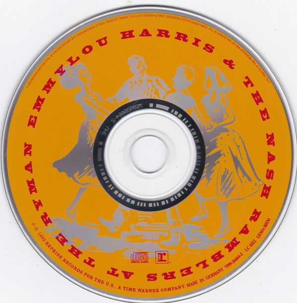 Emmylou Harris And The Nash Ramblers : At The Ryman (CD, Album, RE)