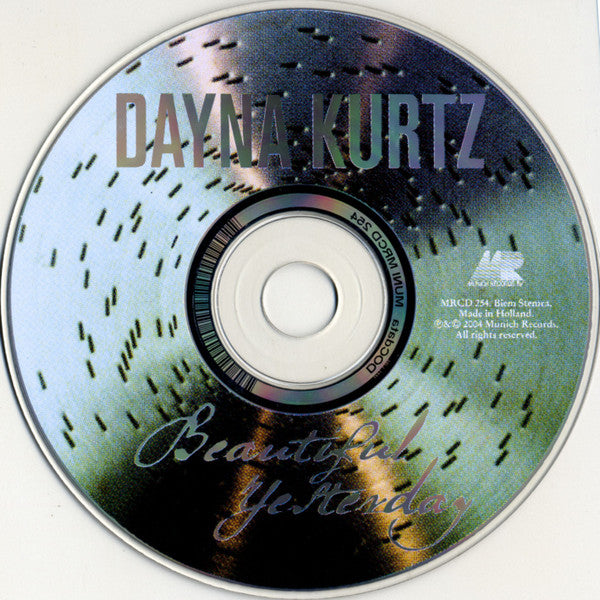 Dayna Kurtz : Beautiful Yesterday (CD, Album)