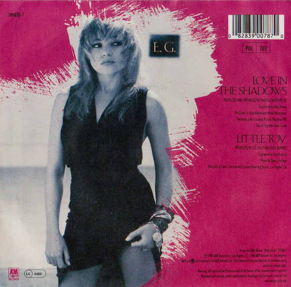 E.G. Daily : Love In The Shadows (7", Single)