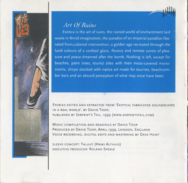David Toop : Hot Pants Idol (CD, Album)