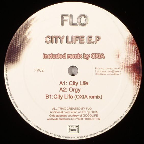 FLO (2) : City Life E.P (12", EP)