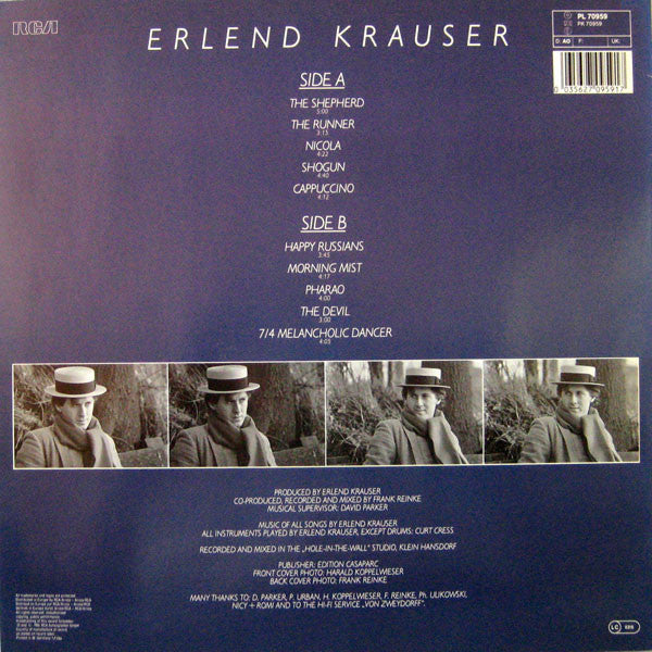 Erlend Krauser : Erlend Krauser (LP, Album)
