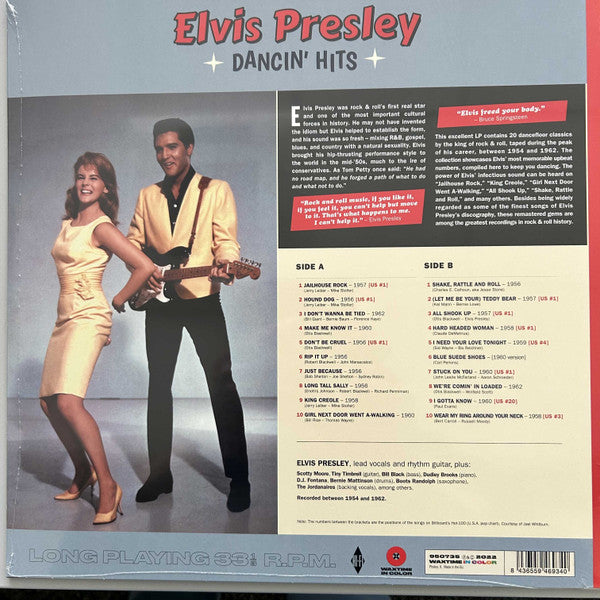 Elvis Presley : Dancin' Hits (LP, Comp, Ltd, RE, 180)