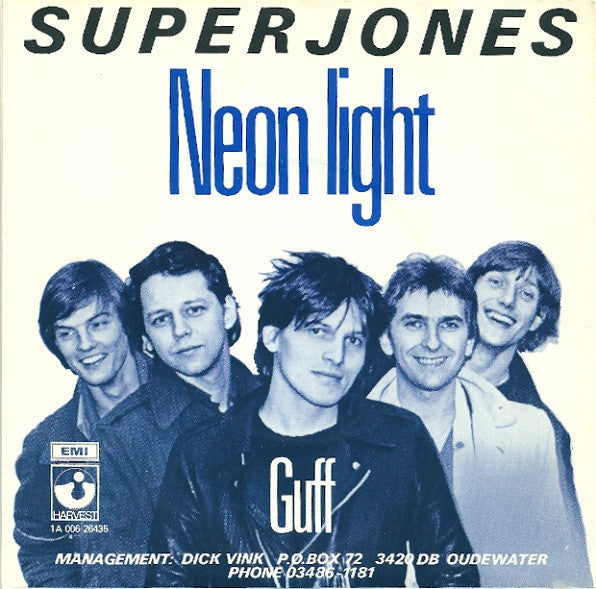 Superjones : Neon Light (7", Single)