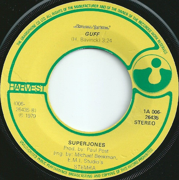 Superjones : Neon Light (7", Single)